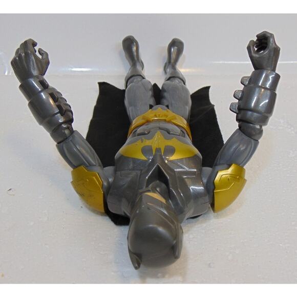 DC Comics Batman BATMAN 12 Inch Action Figure Jointed Articulated Blue Gray Suit - Picture 7 of 8